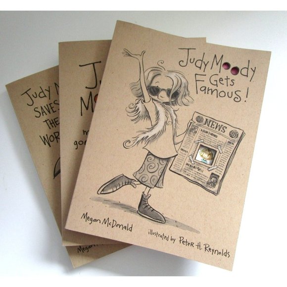 Judy Moody Books - Lot of 3 Paperbacks - Megan McDonald - New - Candlewick Press - Picture 1 of 7